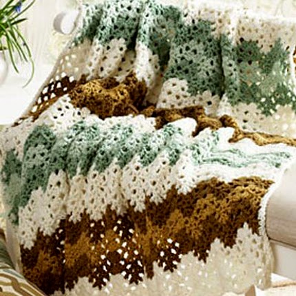 Mountain Mist Afghan - Free Pattern