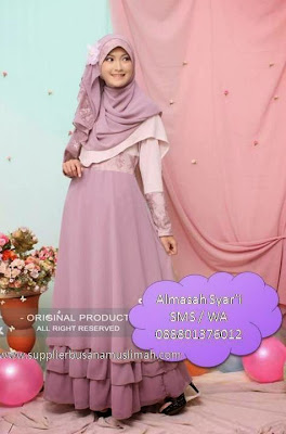 Foto Dress Syar'i Terbaru sjkqldo