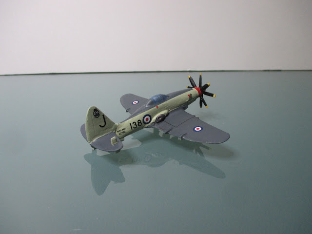 1/144 Westland Wyvern diecast metal aircraft miniature