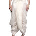 Manyavar Men Off-White Solid Dhoti Pants 