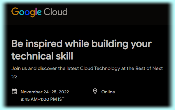 Google Cloud. Best of Next 22