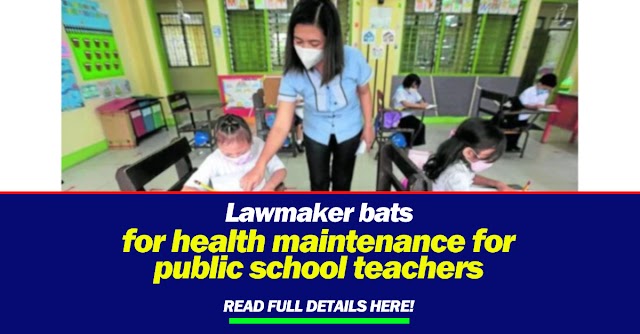 Lawmaker bats for health maintenance for public school teachers