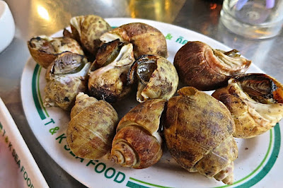 Bangkok, T&K Seafood, sea snails