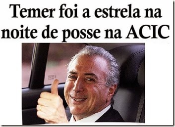 Temer na Acic