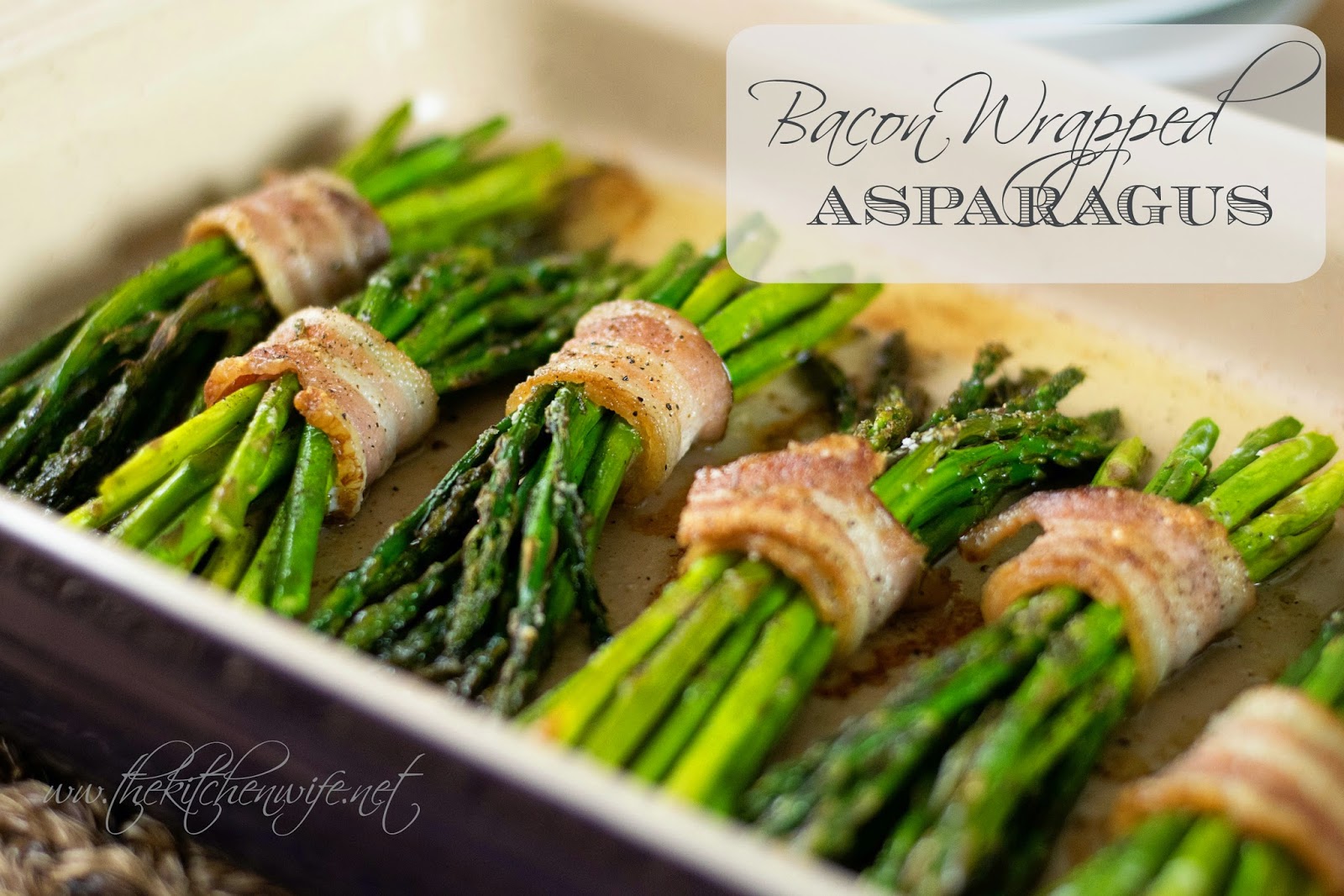 Bacon Wrapped Asparagus 