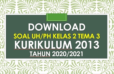 RPP 1 Lembar Kelas 2 Semester 1 Tema 3 Subtema 3 k13 Revisi 2020/2021