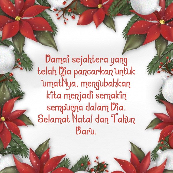 Kata Kata Ucapan Selamat Natal + Gambar Ucapan Keren