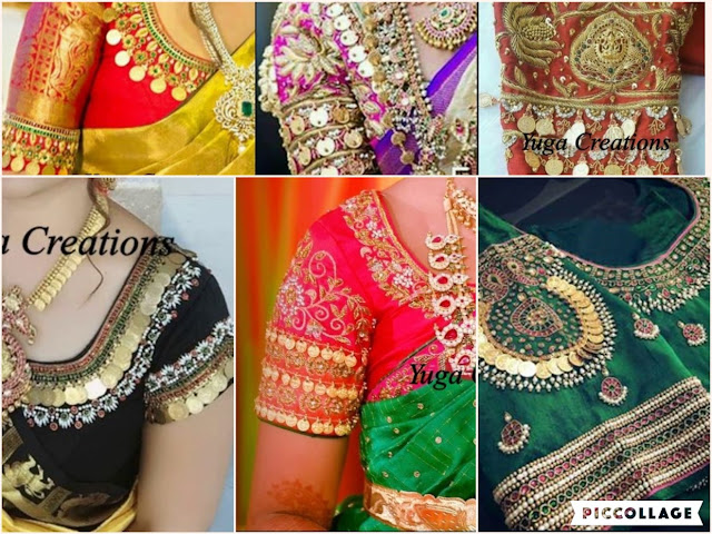 KAsu Maggam work Blouse Designs