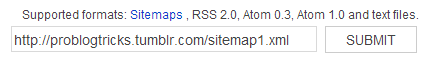 Tumblr XML Sitemap