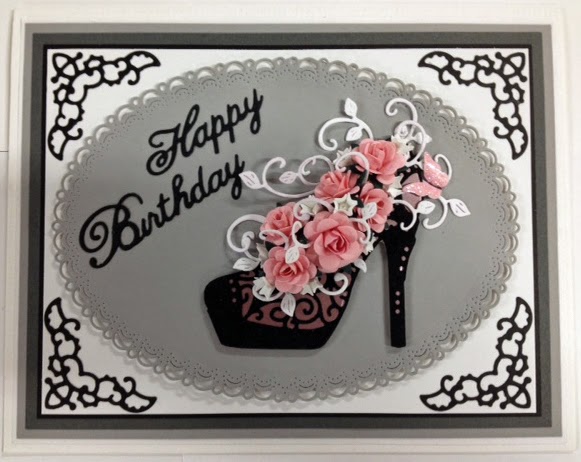 Happy Birthday Heels Pumps Shoes Walking With Heavenly Grace Christian Card  | eBay