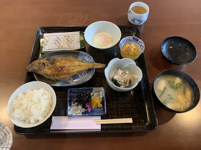 ちくま旅館の朝食