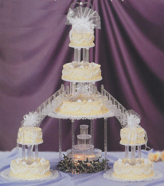  Wedding  Cakes  With Fountain  And Stairs Food and Drink
