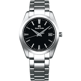 Grand Seiko SBGX261 - black dial, steel watch 37mm