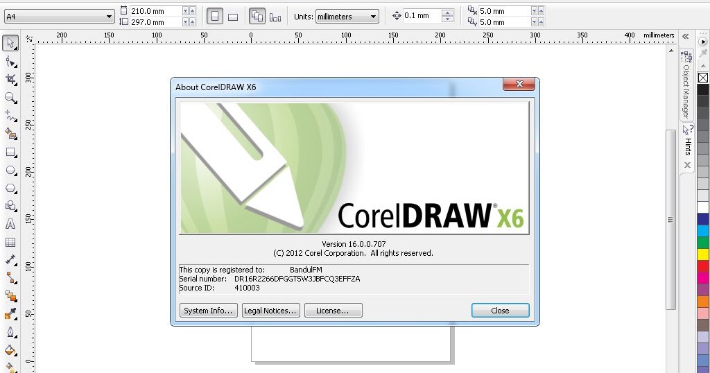 Belajar Desain  Download  corel draw  X6