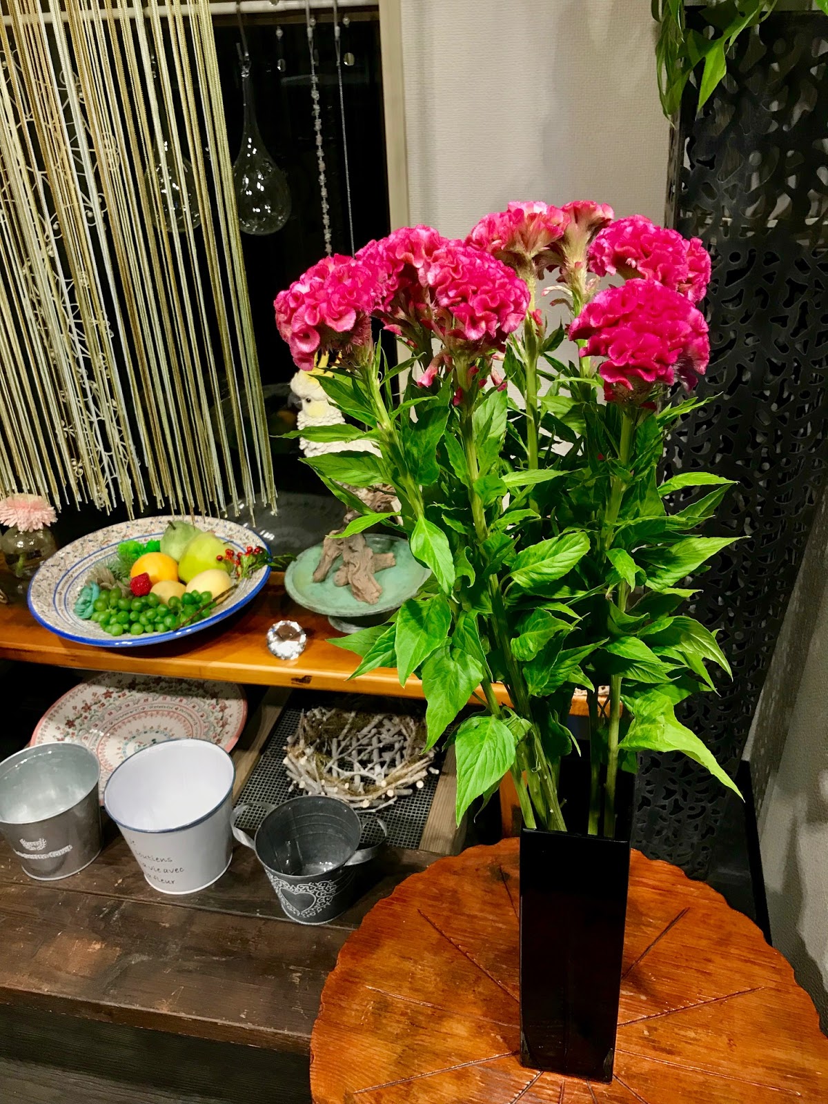 葉織 Haori Flowers 新宿区のお花屋さん 久留米ケイトウ ローズ