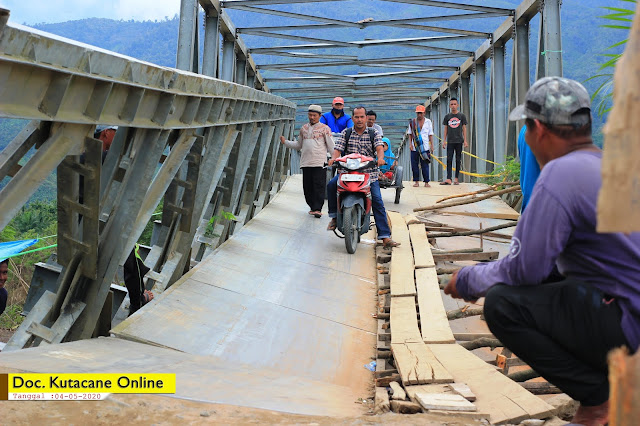 Photo : Jembatan Pante Dona ( Semadam - Tanoh Alas ) Kutacane - Aceh Tenggara (04/05/2020)