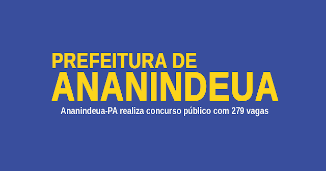 Concurso 2020 da Prefeitura de Ananindeua - PA