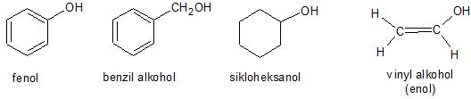 Alkohol karbon tak jenuh dan siklik, struktur fenol dan vinyl klorida