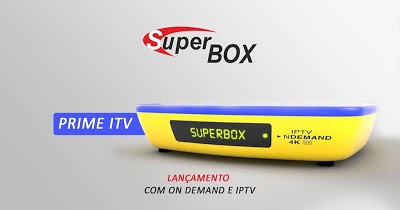 SUPERBOX PRIME ITV 4K NOVA ATUALIZAÇÃO V1.016 - 23/02/17