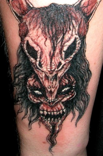 demon tattoos for women