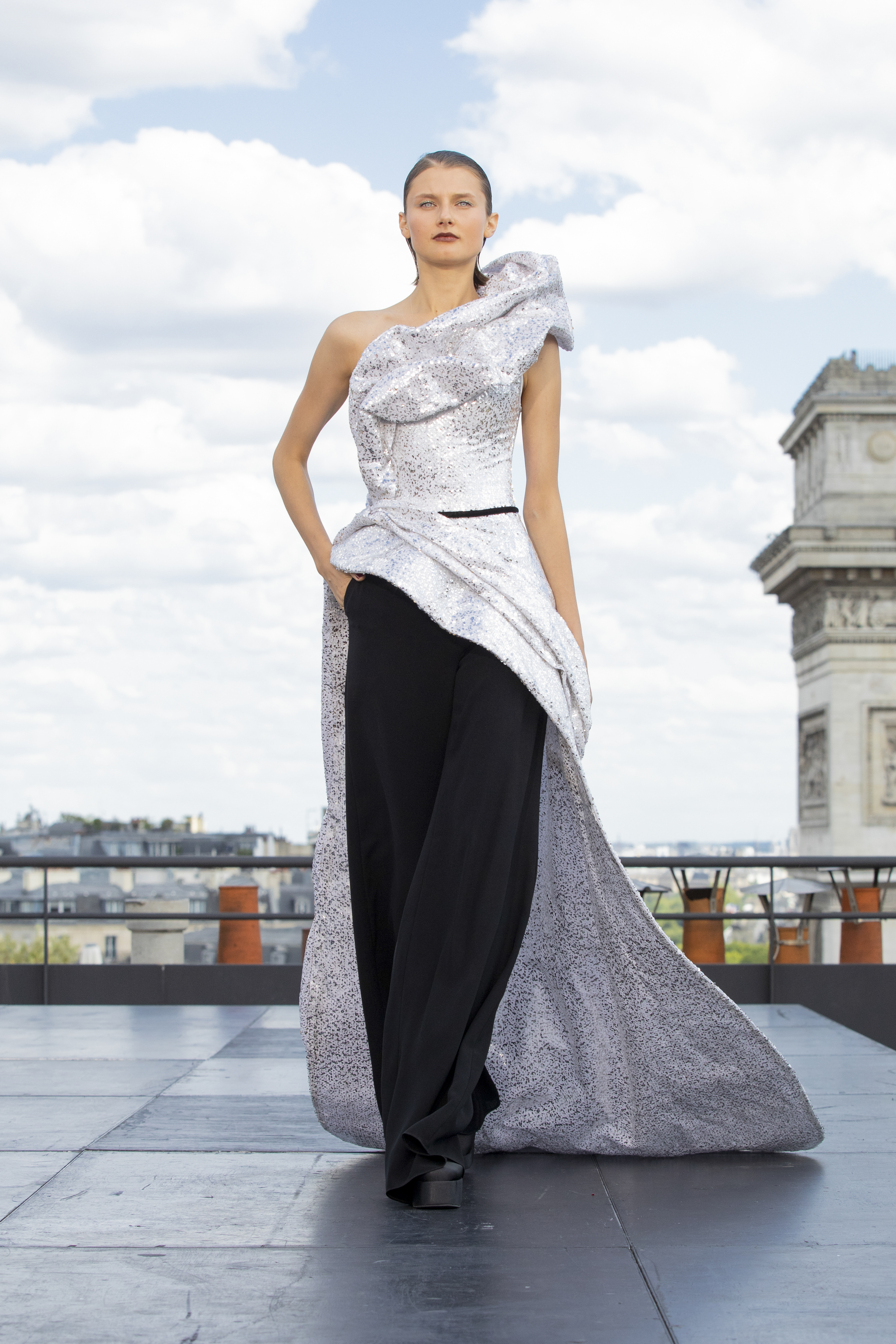 Mode, collection Georges Chakra Couture Automne-hiver 2022-2023
