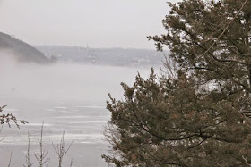 Stillwater lost in clouds of fog