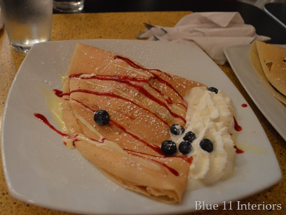 dessert crepe