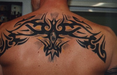 zona tattoo Desain Tato  Tribal Tato  Di  Punggung Simple  Cowok