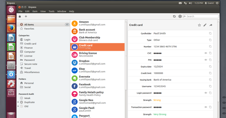 EnPass Password Manager for Linux