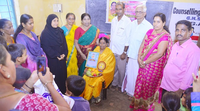   ವಾಣೀನಗರ ಅಂಗನವಾಡಿ ಸಹಾಯಕಿಯ ಬೀಳ್ಕೊಡುಗೆ