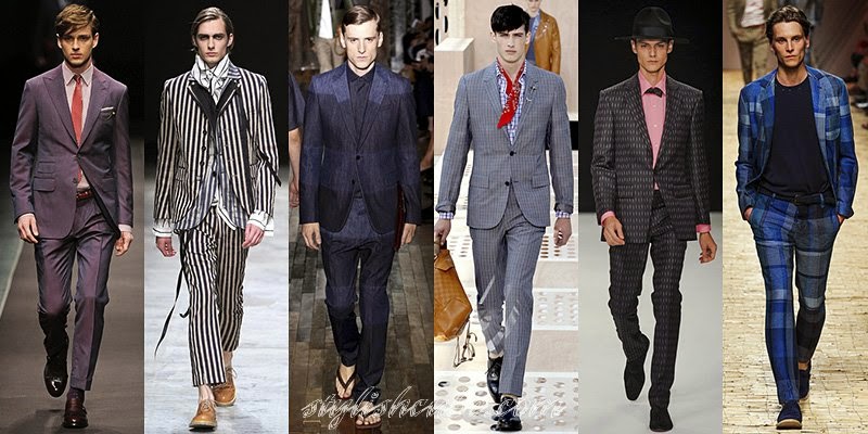 Spring 2014 Men's Suits Fashion Trends