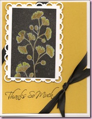 Kind & Caring Black Magic gingko