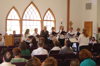 The King of Peace Ensemble sings