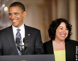 President Barack Obama Judge Sonia Sotomayor