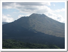 0876 Indonésia - Bali - Penelokan - vista para Gunung Batur (vulcão e lago)