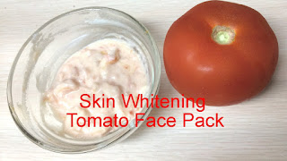 Tomato aur Rice Paste as Facepack