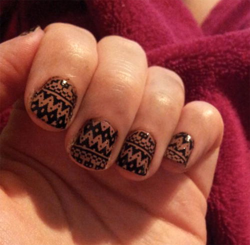 Tribal Nail Art