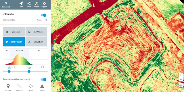 Gidgegannup Drone Scan Crop Health Monitoring using Drone Deploy