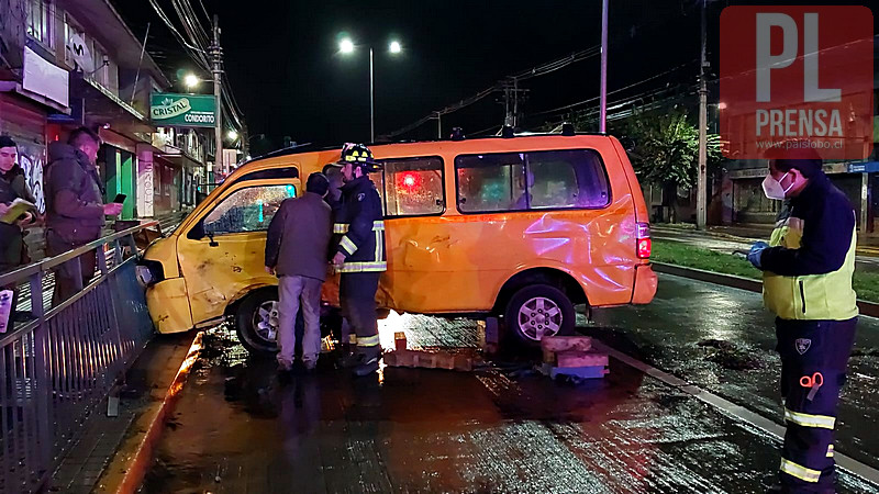 Tres personas lesionadas deja accidente en Osorno