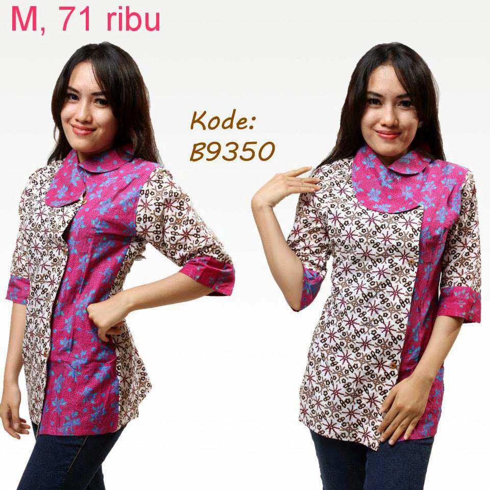 Contoh Model  Baju  Batik Kerja  Model  Baju  Batik