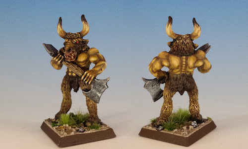 Bludbrag Battlebreath, C25 Minotaurs, Citadel Miniatures (1986, sculpted by Bob Naismith)