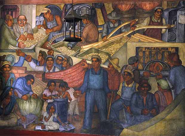 obras de diego rivera. diego rivera palace of fine