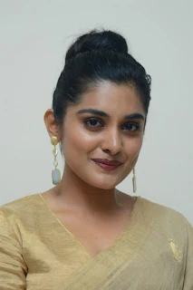 Actress Nivetha Thomas Stills at Darbar Movie Pre Release