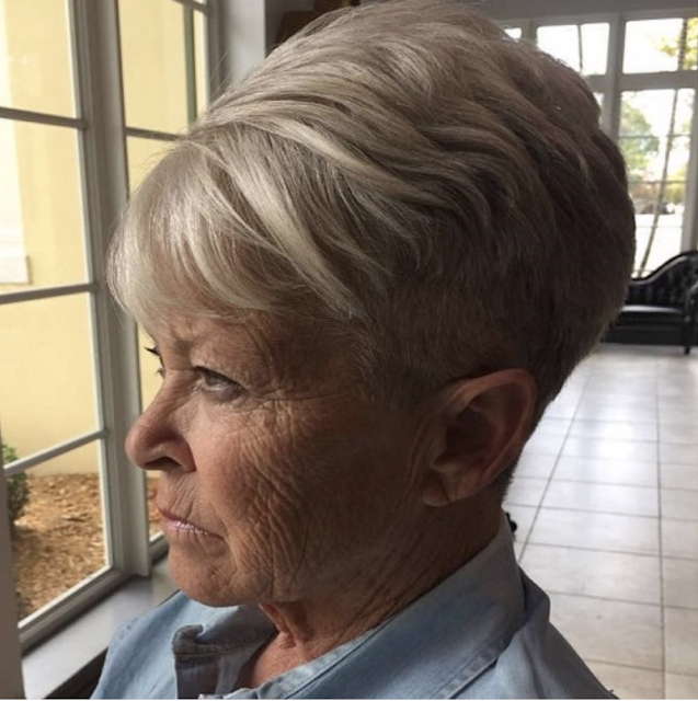 short haircuts for women over 50