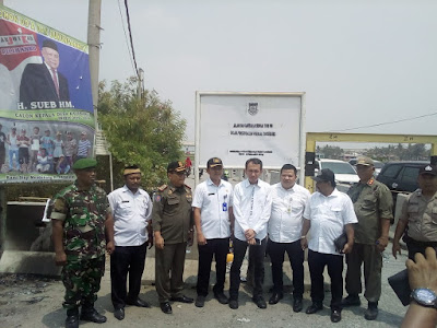 Penyerahan Pengendalian Tata Ruang Dari DIT Reskimsus PMJ Kepada Pemda Kabupaten Tangerang