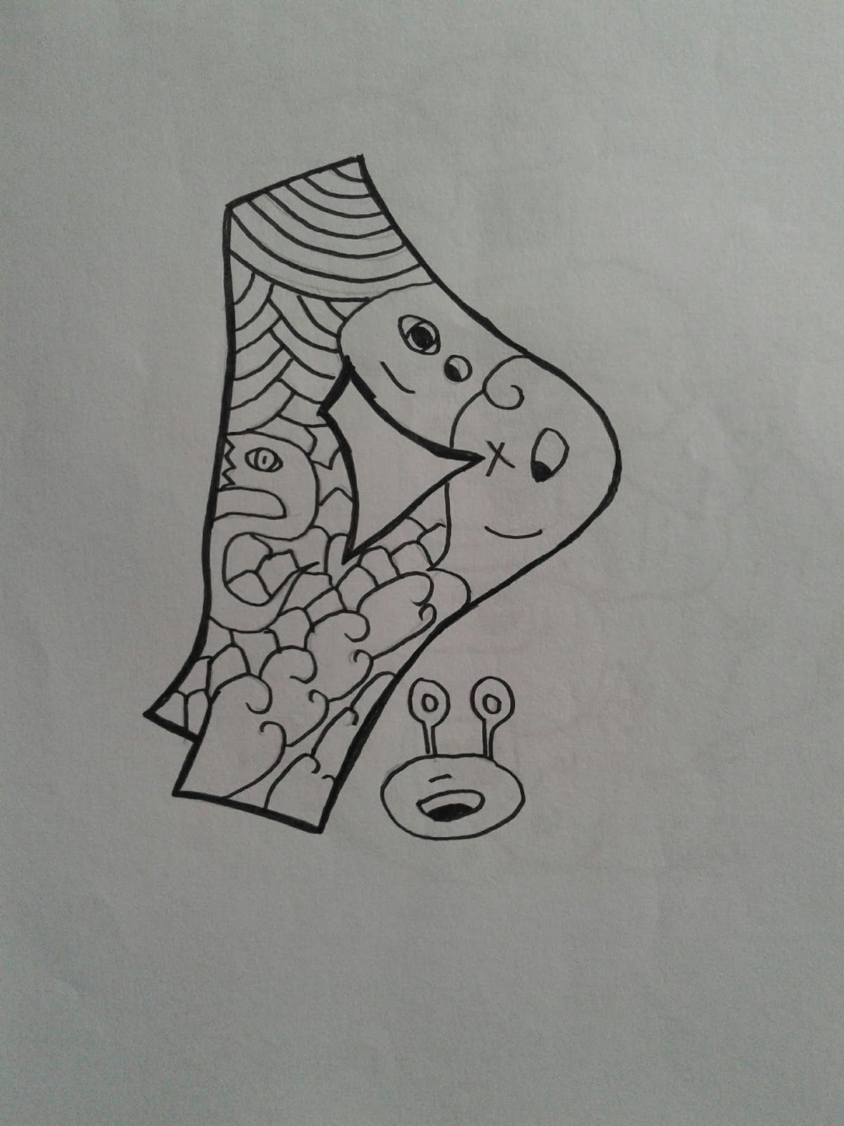 Gambar Doodle Bagus Cocok Untuk Di Peraktekan Dirumah