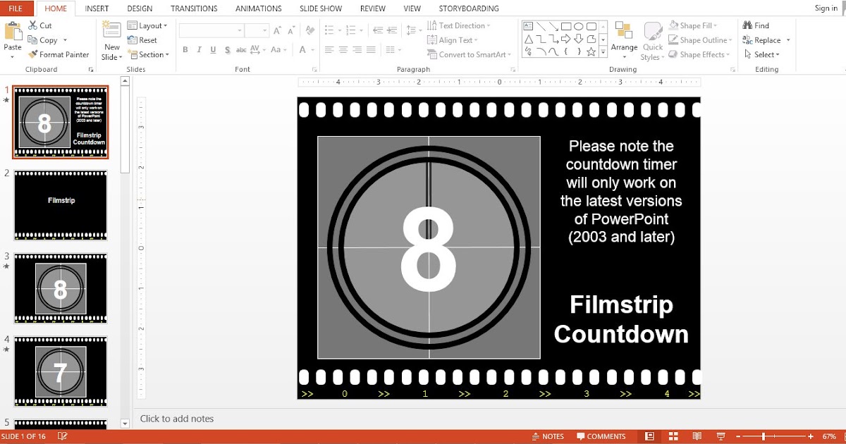 Download Template Power Point  Keren Gratis template 