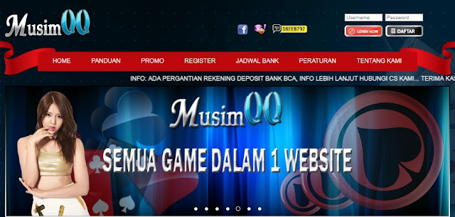 Musimqq.Net Agen Bandar Q Domino Qiu Qiu Aduqq Dominoqq Poker Online Indonesia