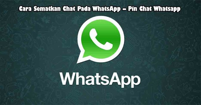 Cara Sematkan Chat WhatsApp di Iphone