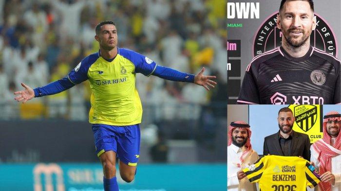 Perbedaan Gaji Bintang Sepak Bola Dunia: Cristiano Ronaldo, Lionel Messi, hingga Karim Benzema